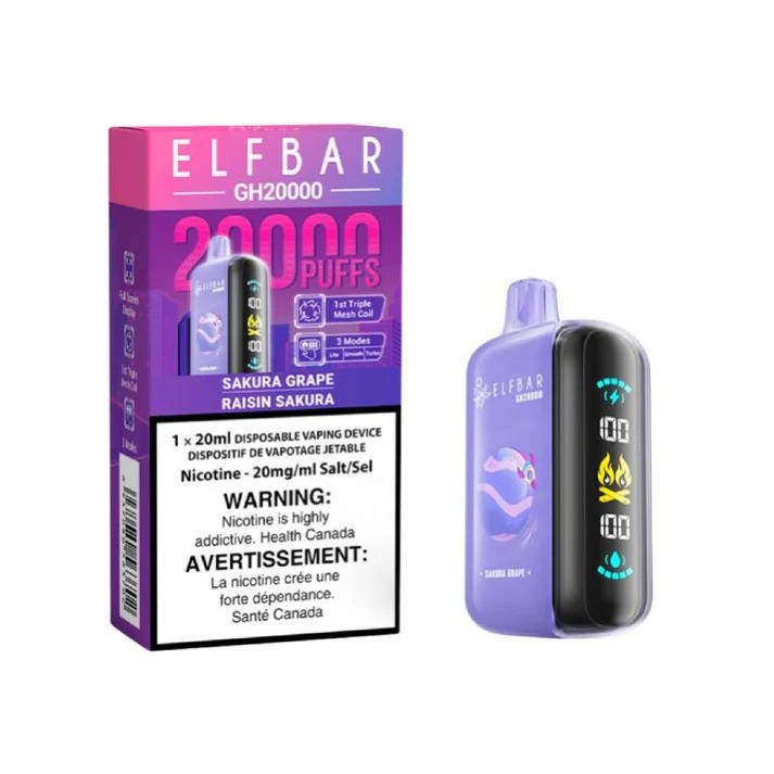 ELFBAR GH20000 SAKURA GRAPE