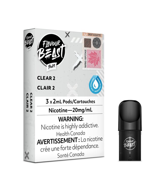 FLAVOUR BEAST POD CLEAR 2