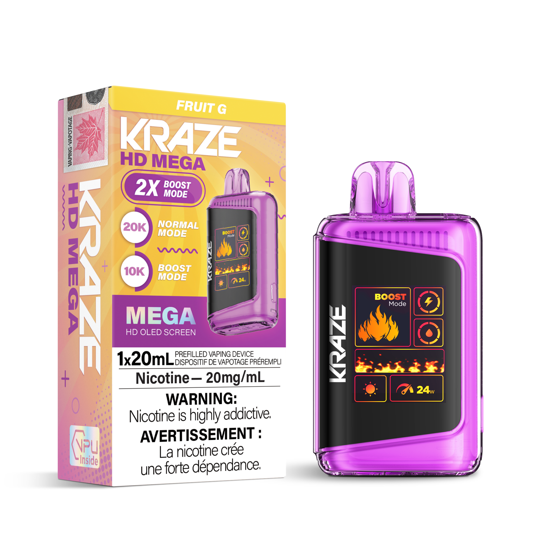 KRAZE MEGA 20K FRUIT G