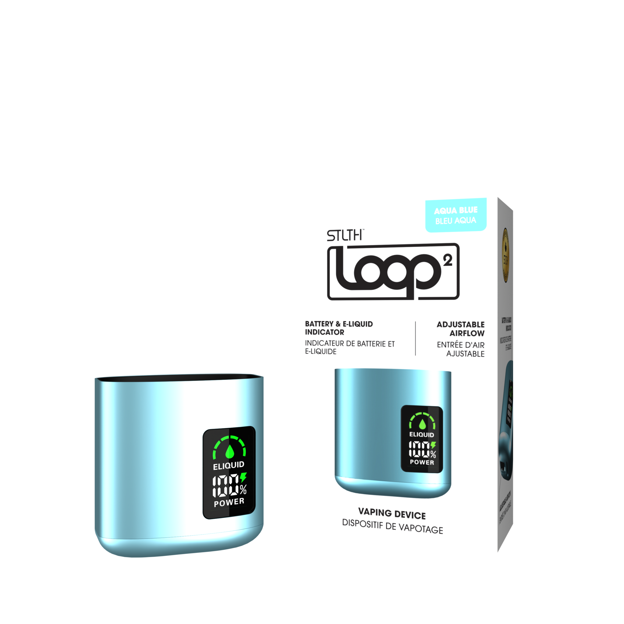 STLTH LOOP 2 DEVICE AQUA BLUE