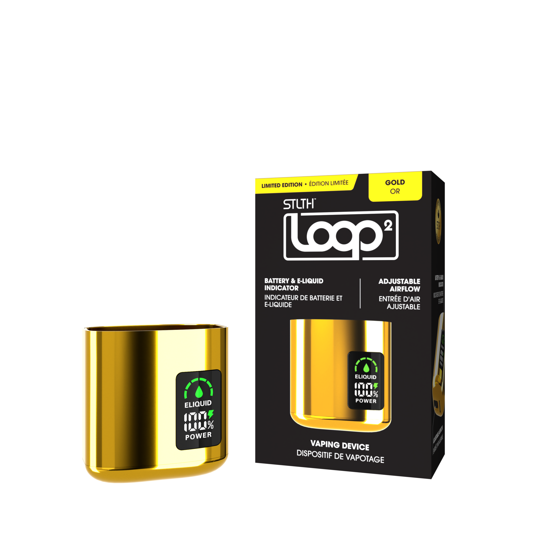 STLTH LOOP 2 DEVICE GOLD LIMITED EDITION