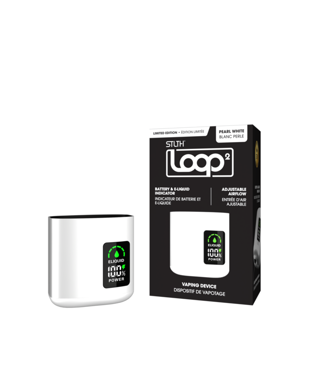 STLTH LOOP 2 DEVICE PEARL WHITE LIMITED EDITION