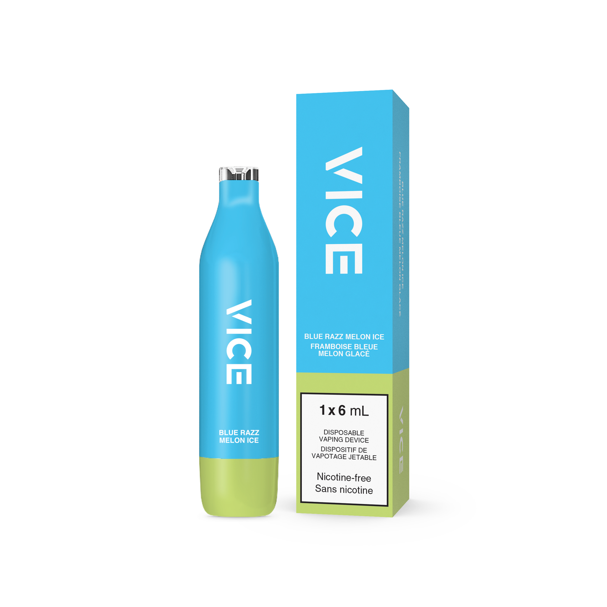 VICE 2500 BLUERAZZ MELON ICE 0MG