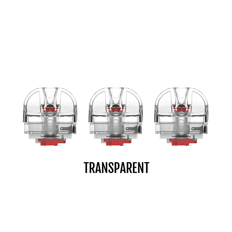 SMOK NORD GT EMPTY REPLACEMENT POD TRANSPERENT BLACK 2ML (3PACK) [CRC]