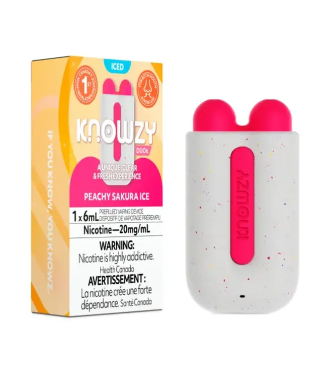 KNOWZY DUO6 PEACHY SAKURA ICE