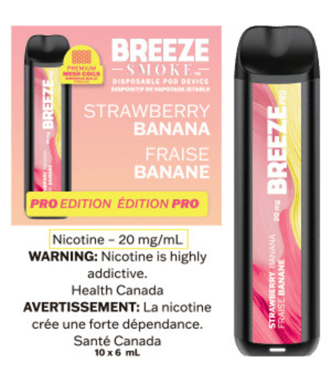 BREEZE PRO EDITION STRAWBERRY BANANA