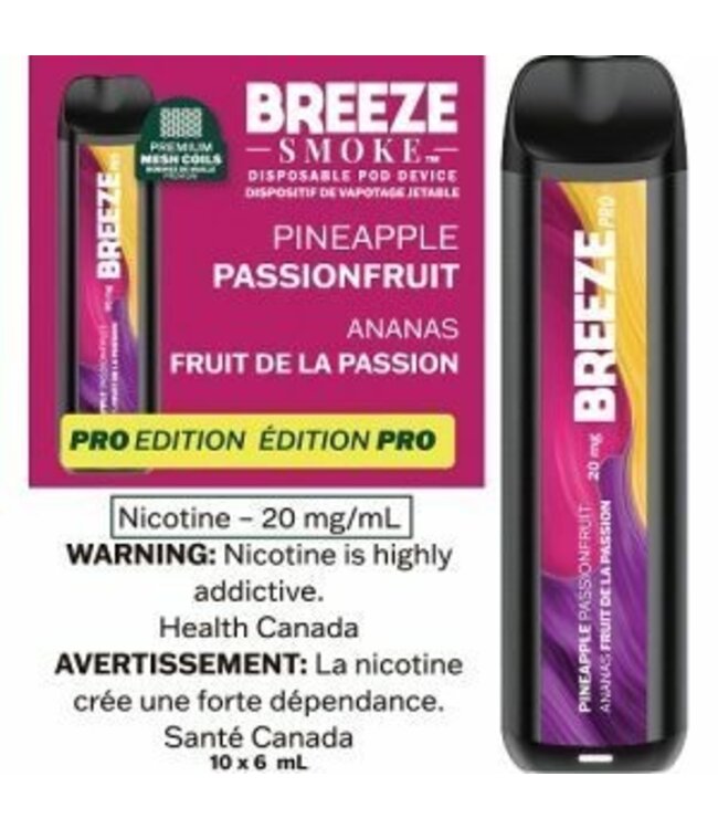 BREEZE PRO EDITION PINEAPPLE PASSIONGRUIT