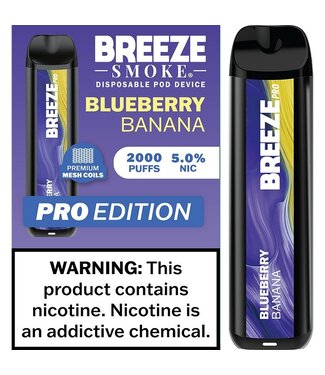 BREEZE PRO EDITION BLUBERRY BANANA