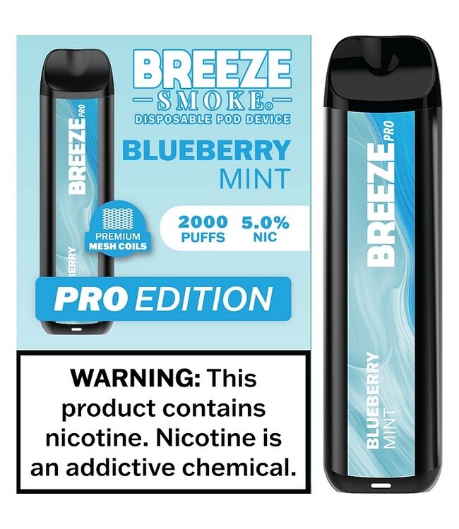 BREEZE PRO EDITION BLUEBERRY MINT