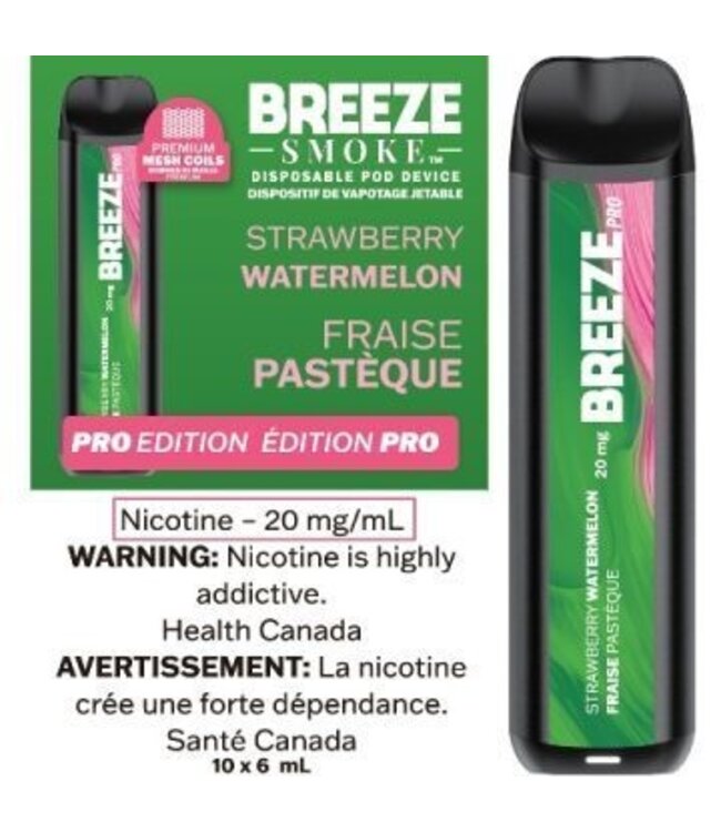 BREEZE PRO EDITION STRAWBERRY WATERMELON