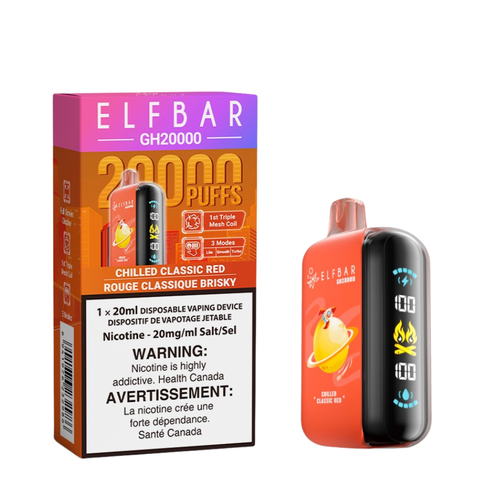 ELFBAR GH20000 CHILLED CLASSIC RED