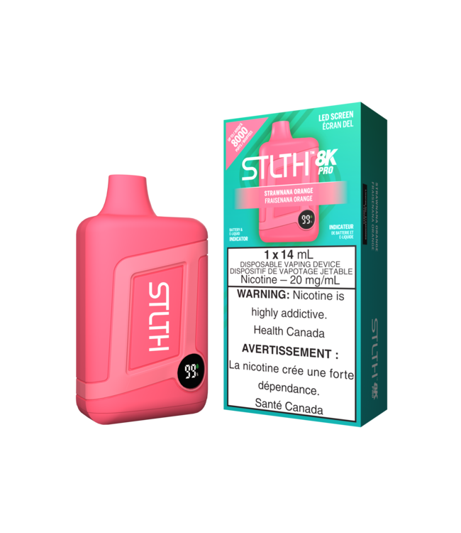 STLTH 8K PRO STRAWNANA ORANGE