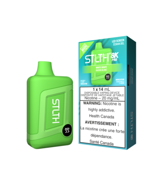 STLTH STLTH 8K PRO WHITE GRAPE