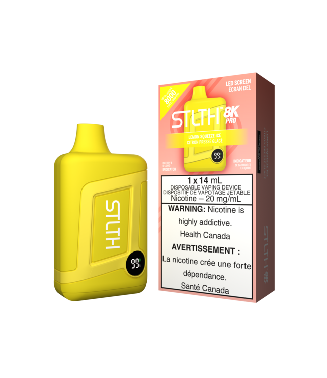 STLTH 8K PRO LEMON SQUEEZE ICE