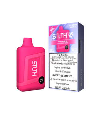 STLTH STLTH 8K PRO CHERRY GRAPE ICE