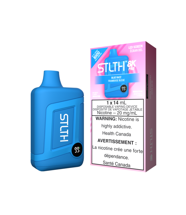 STLTH 8K PRO BLUE RAZZ