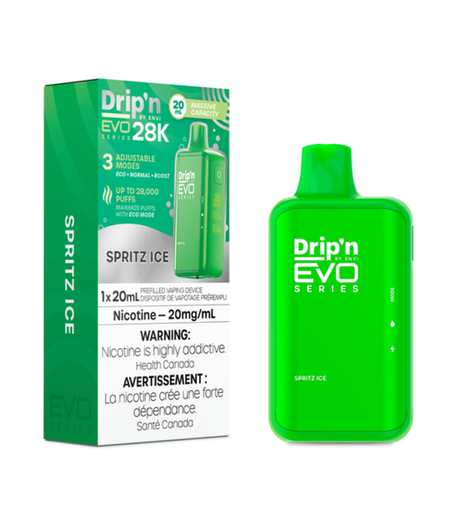 DRIP'N EVO 28K ON SPRITZ ICE