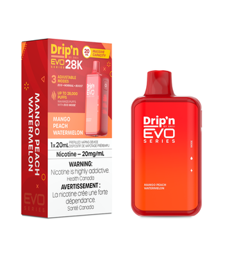 DRIP'N DRIP'N EVO 28K ON MANGO PEACH WATERMELON