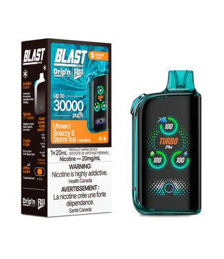 DRIP'N DRIPN' FASTA BLAST 30K ON SNAZZY S STROM ICE