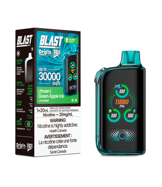 DRIP'N DRIPN' FASTA BLAST 30K ON GREEN APPLE ICE
