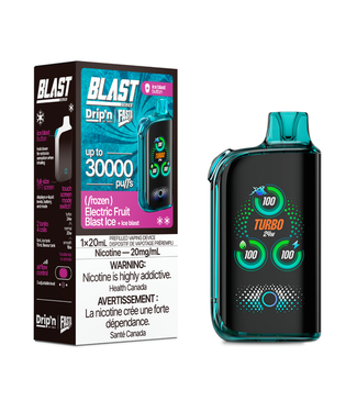 DRIP'N DRIPN' FASTA BLAST 30K ON ELECTRIC FRUIT BLAST ICE