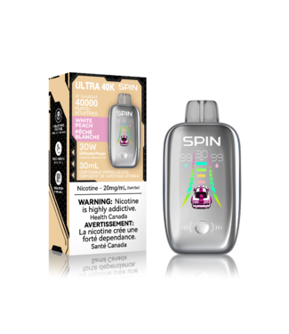 SPIN SPIN ULTRA 40K ON WHITE PEACH
