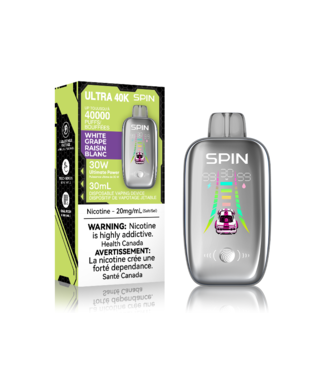 SPIN SPIN ULTRA 40K ON WHITE GRAPE