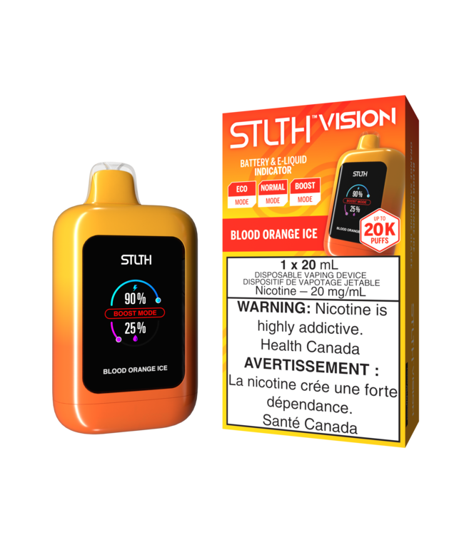 STLTH VISION 20K ON BLOOD ORANGE ICE