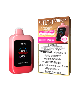 STLTH STLTH VISION 20K ON COCONUT RAZZ ICE