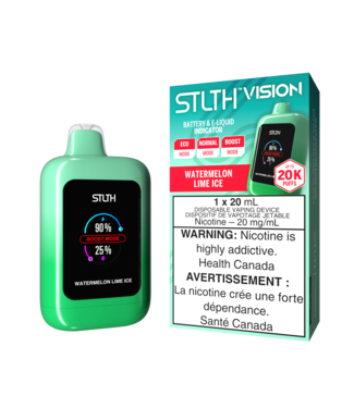 STLTH STLTH VISION 20K ON WATERMELON LIME ICE