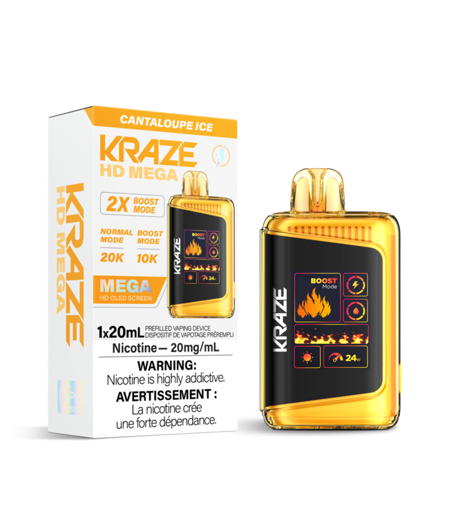 KRAZE HD MEGA 20K ON CANTALOUPE ICE