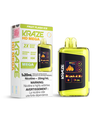 KRAZE HD MEGA 20K ON FRUIT FLASH ICE