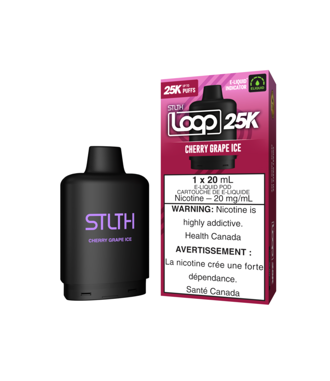 STLTH LOOP 2 25K ON CHERRY GRAPE ICE