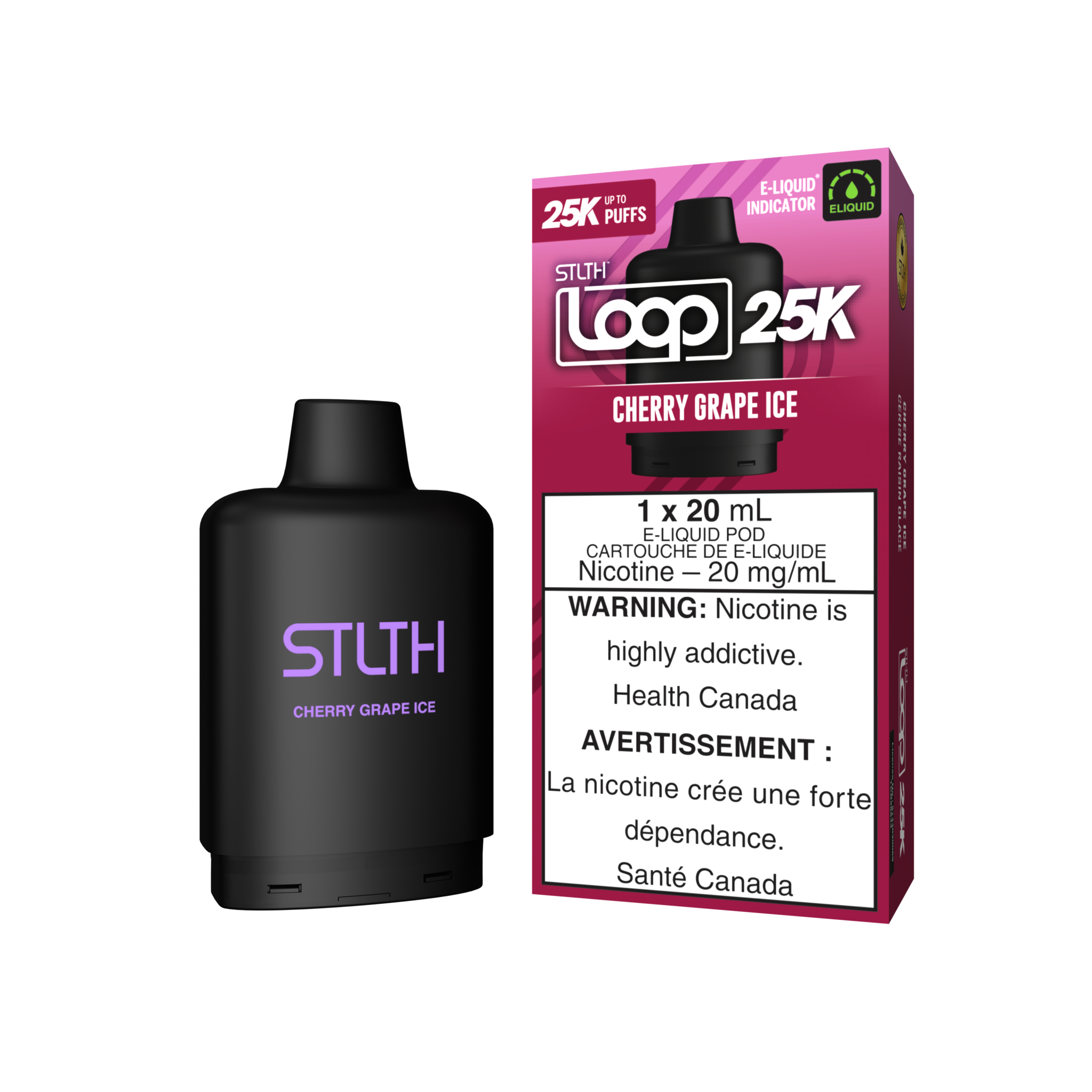 STLTH LOOP 2 25K ON CHERRY GRAPE ICE