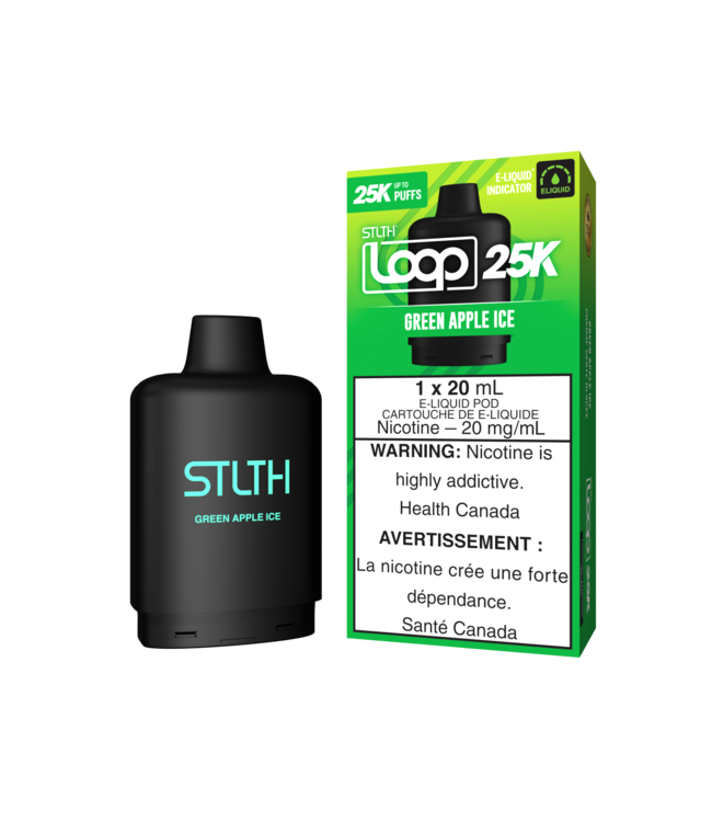 STLTH LOOP 2 25K ON GREEN APPLE ICE