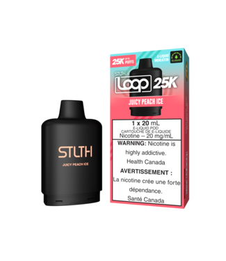 STLTH STLTH LOOP 2 25K ON JUICY PEACH ICE