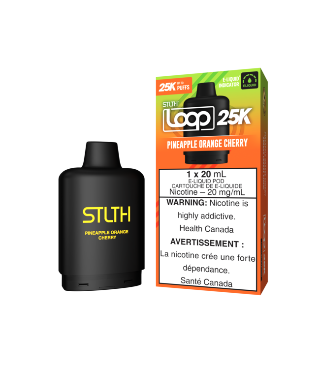 STLTH LOOP 2 25K ON PINEAPPLE ORANGE CHERRY