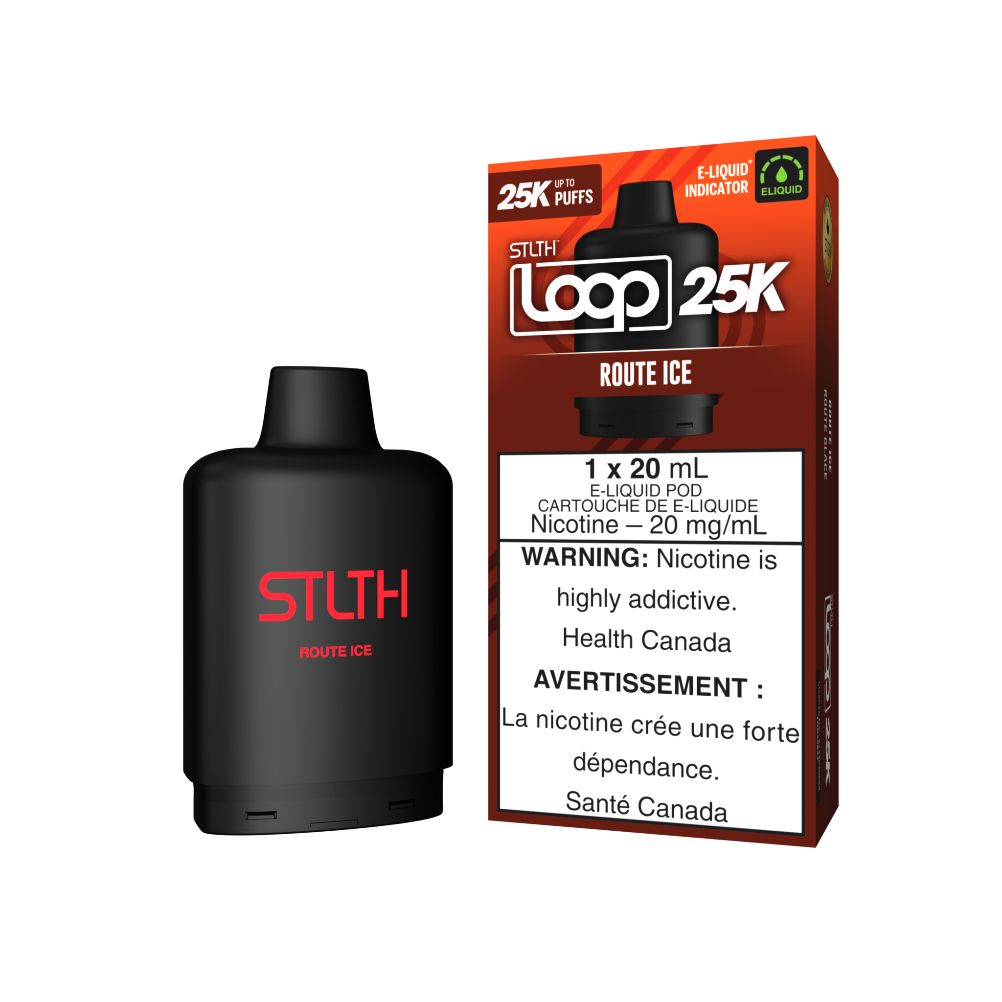 STLTH LOOP 2 25K ON ROUTE ICE