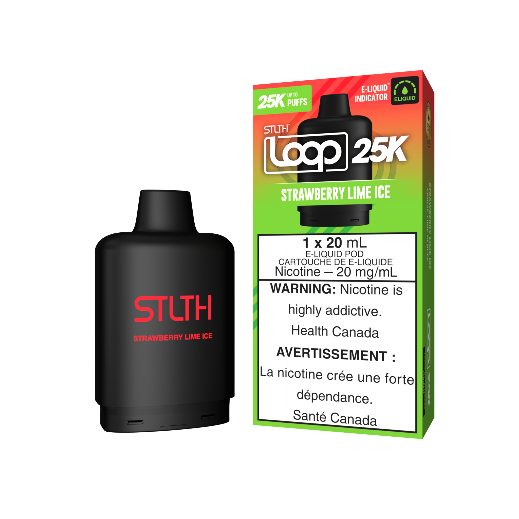 STLTH LOOP 2 25K ON STRAWBERRY LIME ICE