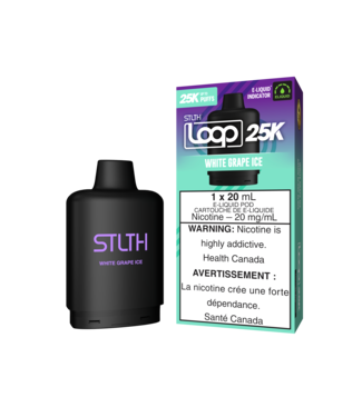 STLTH STLTH LOOP 2 25K ON WHITE GRAPE ICE