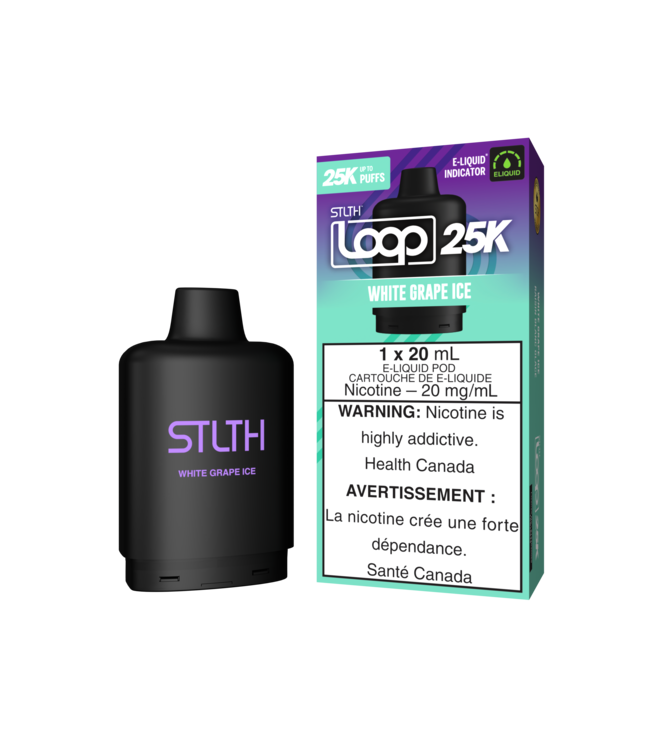STLTH LOOP 2 25K ON WHITE GRAPE ICE