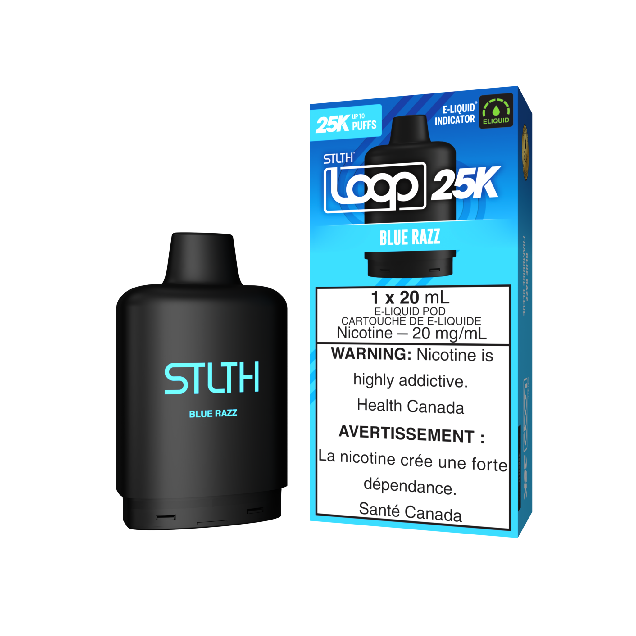 STLTH LOOP 2 25K ON BLUE RAZZ