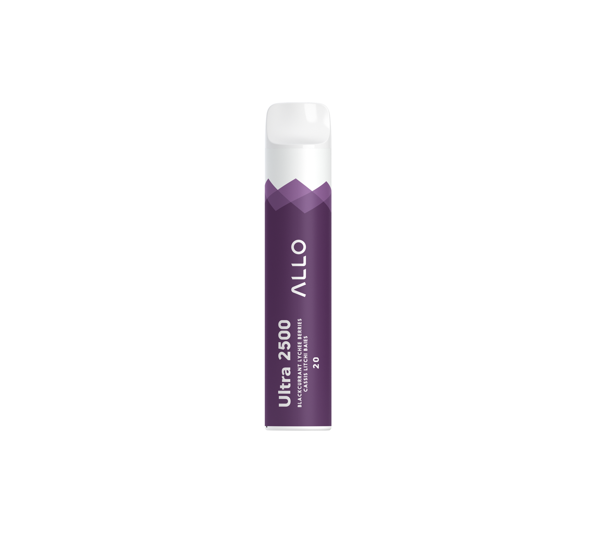 ALLO 2500 20MG BLACKCURRANT LYCHEE BERRIES