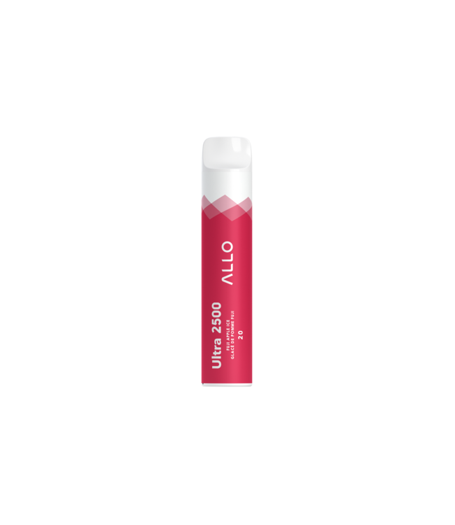 ALLO 2500 20MG ON FUJI APPLE ICE