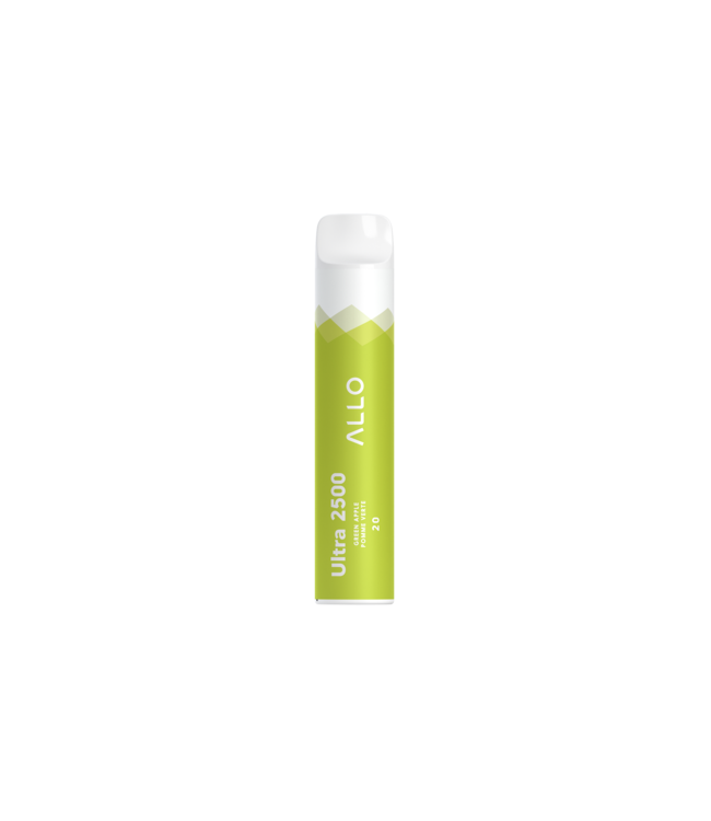 ALLO 2500 20MG ON GREEN APPLE