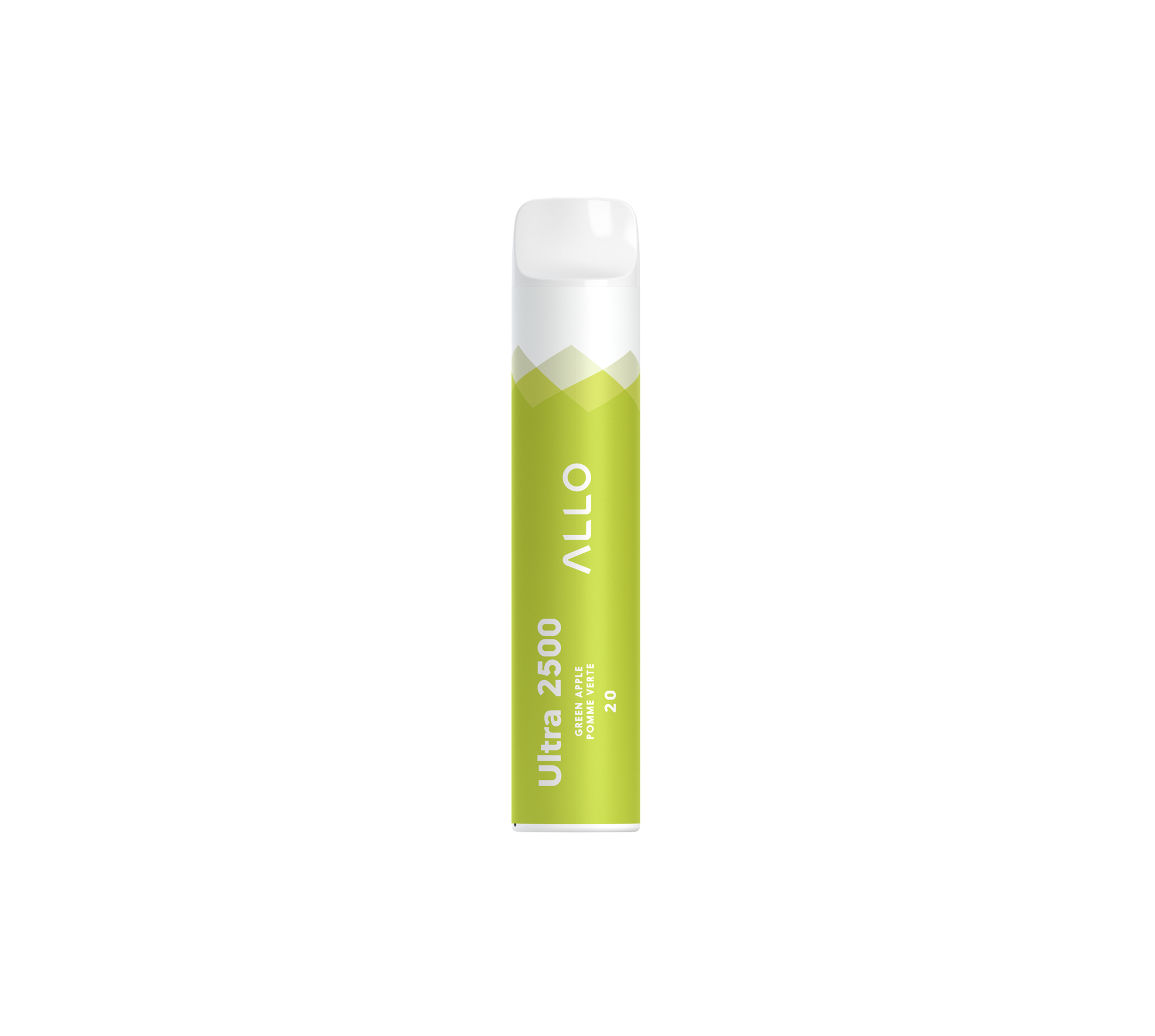 ALLO 2500 20MG GREEN APPLE