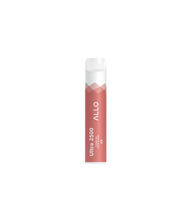 ALLO 2500 20MG ON LYCHEE ICE
