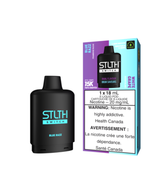 STLTH STLTH SWITCH PODS  BLUE RAZZ & WHITE GRAPE