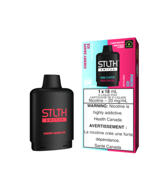 STLTH STLTH SWITCH PODS  CHERRY GRAPE ICE & PUNCH ICE