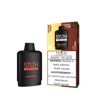 STLTH STLTH SWITCH PODS  GOLDEN TICKET & VANILLA